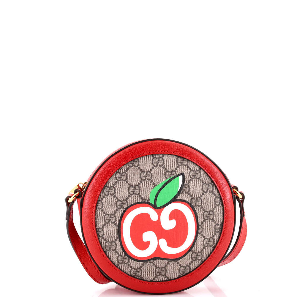 Gucci Ophidia Round Shoulder Bag Apple #294476G86B